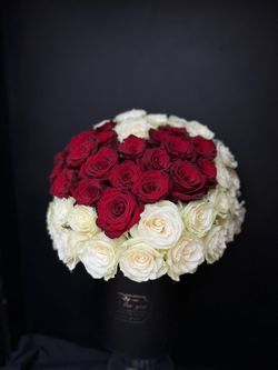 Rose Box Arrangement Custom