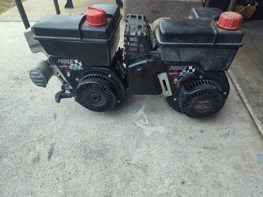 Two. Engines. Need. To. Clean. Carburetor
