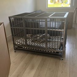 heavy duty dog cage for sale need gone asap! 