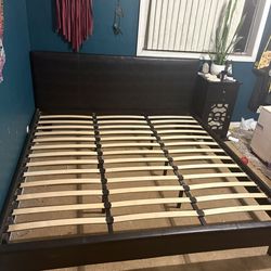 King black bed frame