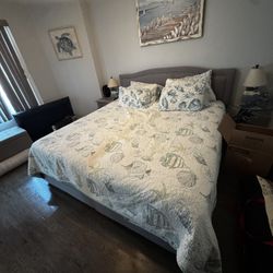 King Bed Frame And Twin Mattresses