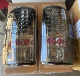 00-06 Chevy Tahoe Yukon Smoke LED Tail Lights