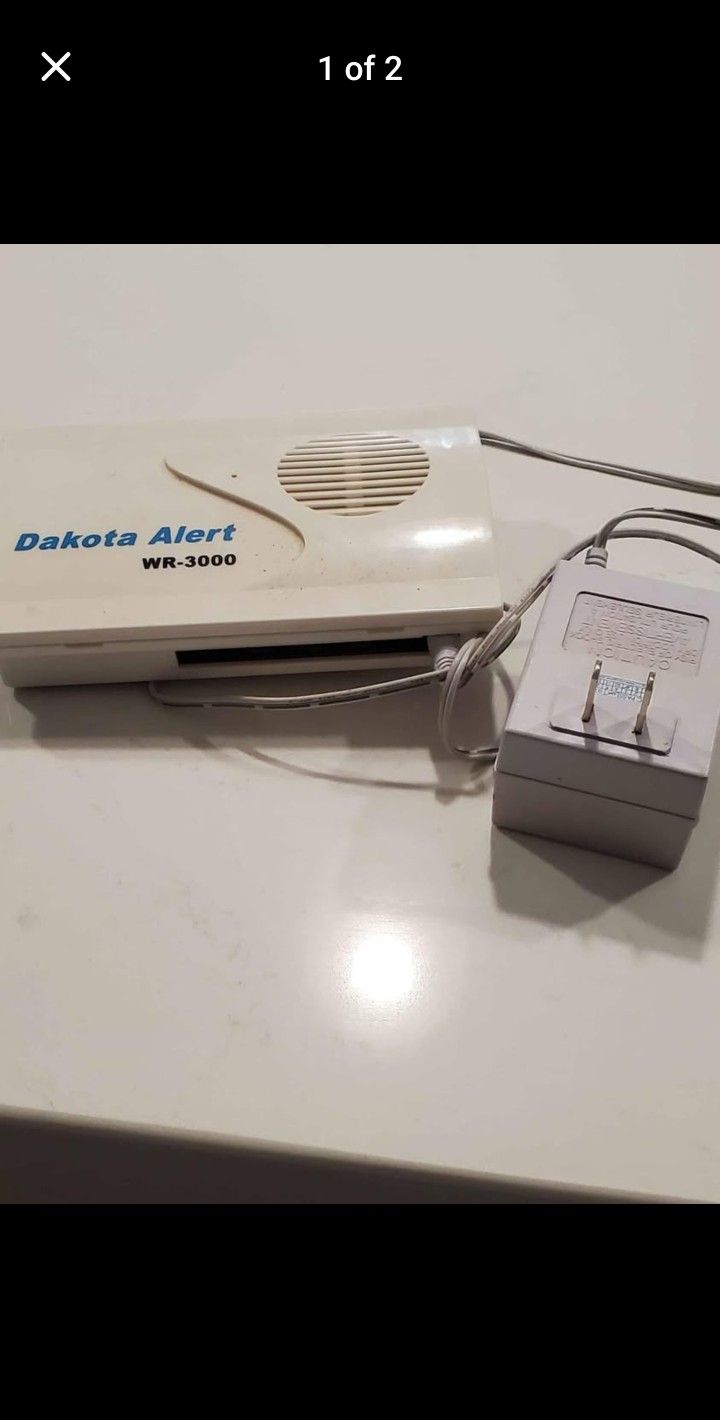 WR3000 SECURITY RECEIVER CHIME (2)