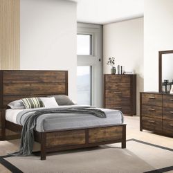 4-PCS Queen Size Bedroom Set In Offer 🔥🔥🔥