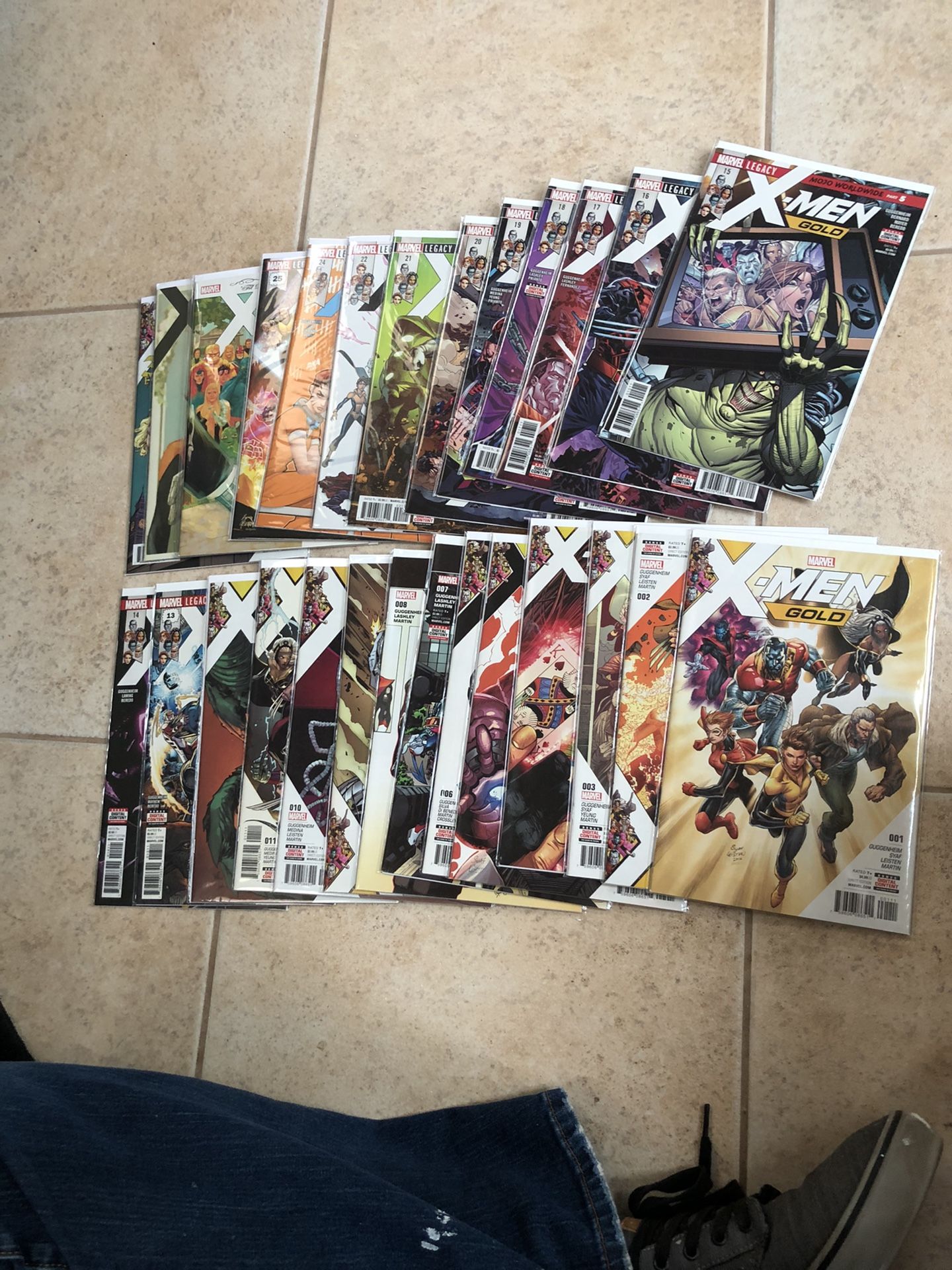X-men Comic Books