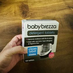 120 Baby Brezza Detergent Soap Tablet for Baby Brezza Bottle Washer Pro and All Brands of Bottle NEW CONDITION  
