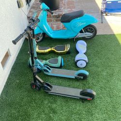 Electric Scooter/hoverborads And Vespa