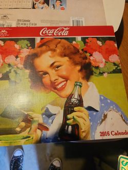 Coca cola calender