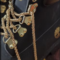 Timberland Boots With Chain