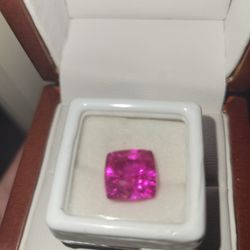 9.47 Cushion Cut Natural Pink Sapphire 