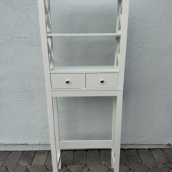 Over the toilet cabinet shelf