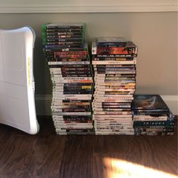 LOT OF 74 GAMES AND MOVIES + WII BB ENDS 7/19