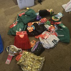 dog toys and clothes