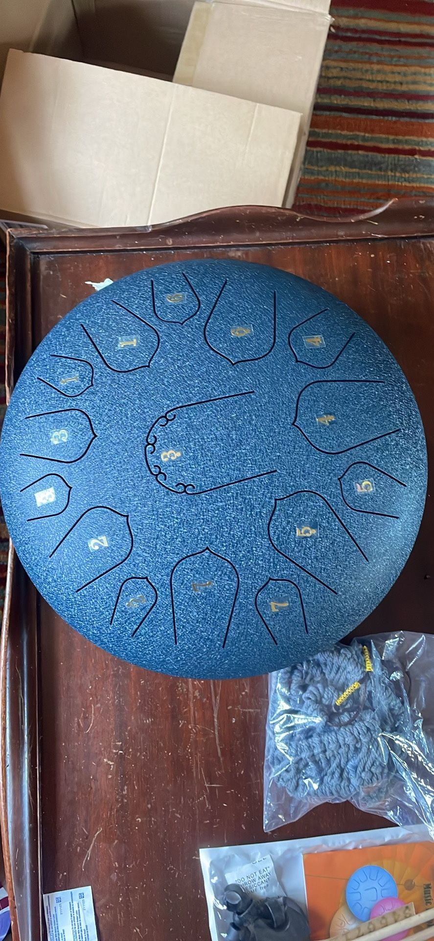 15 Note Steel Tongue Drum