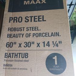 pro steel robust steel beauty of porcelain bathtub