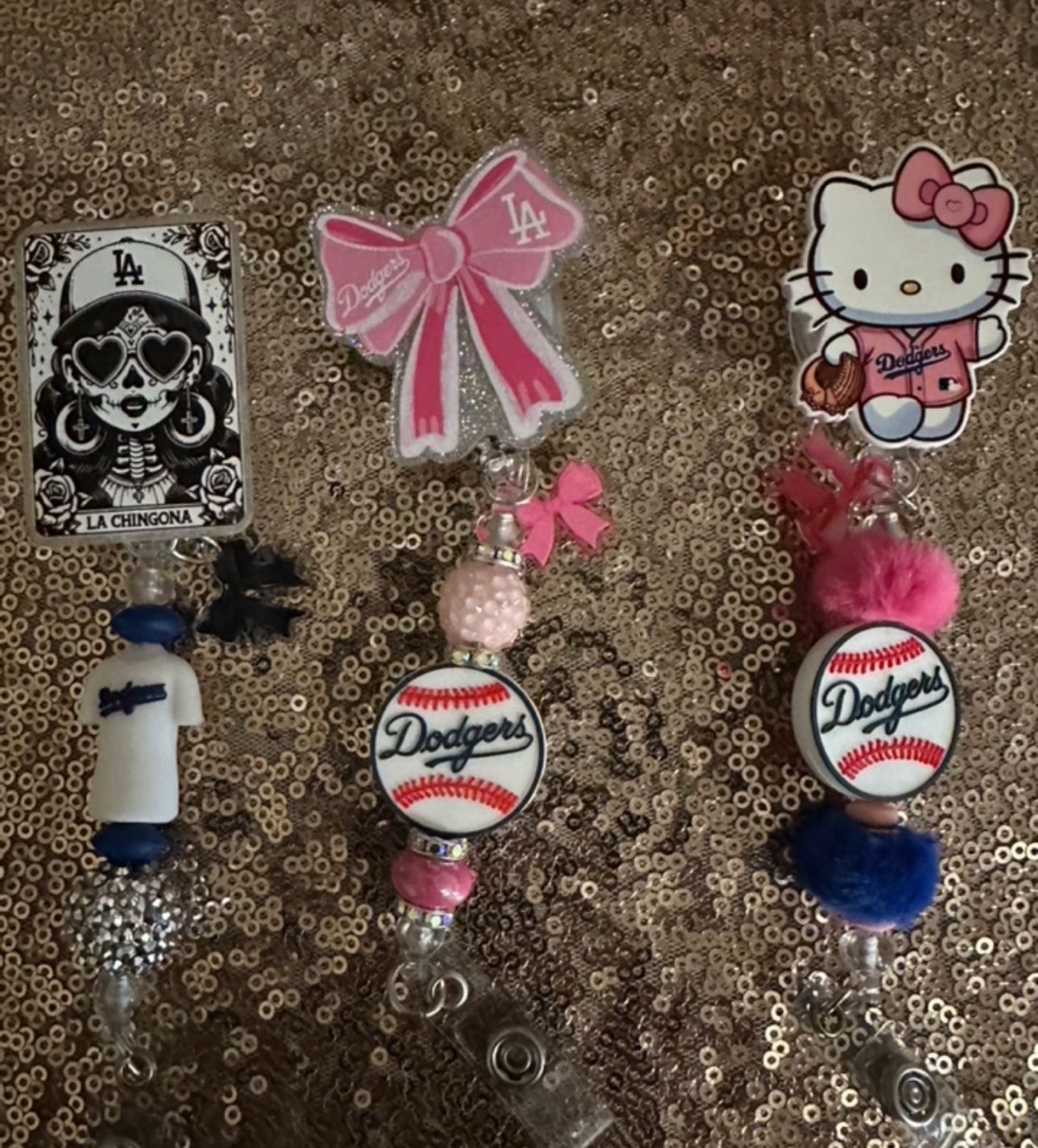 Dodgers Badges And Keychains