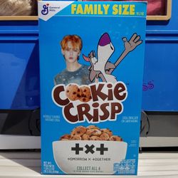 General Mills TXT Yeonjun Cookie Crisp Cereal