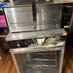 Commercial Pizza Oven + Food Warmer Display – $320 (Both for One Price!)