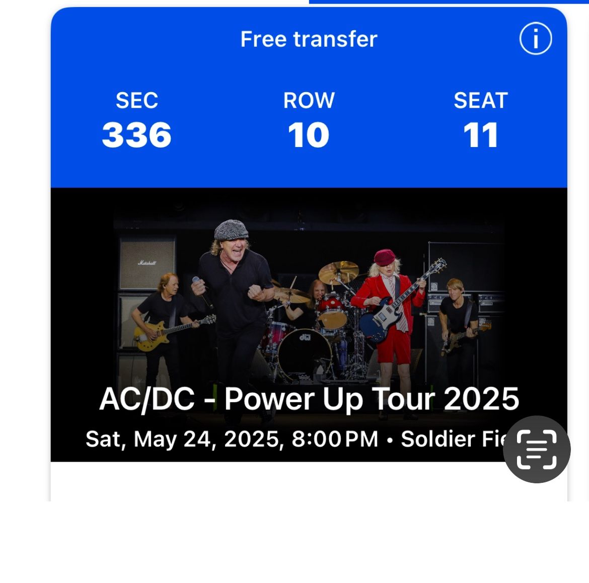 AC/DC Power Tour Tickets