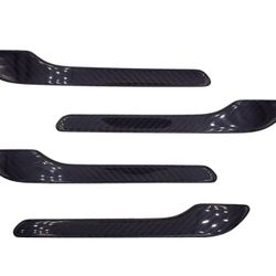 Carbon Fiber Door Handle Covers For Tesla Model 3 Or Y