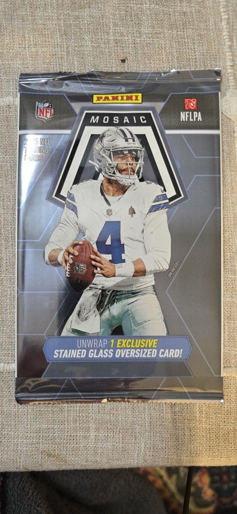 SEALED 2025 Mosaic JUMBO Stained Glass Cards. (With Bonus!)