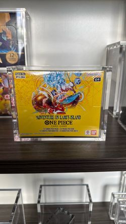 One piece booster box acrylic case sale