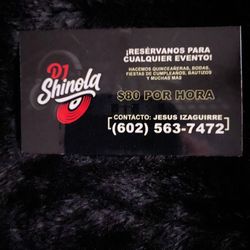 Dj shinola disponible para cualquier tipo de evento aparte su fecha con anticipacion