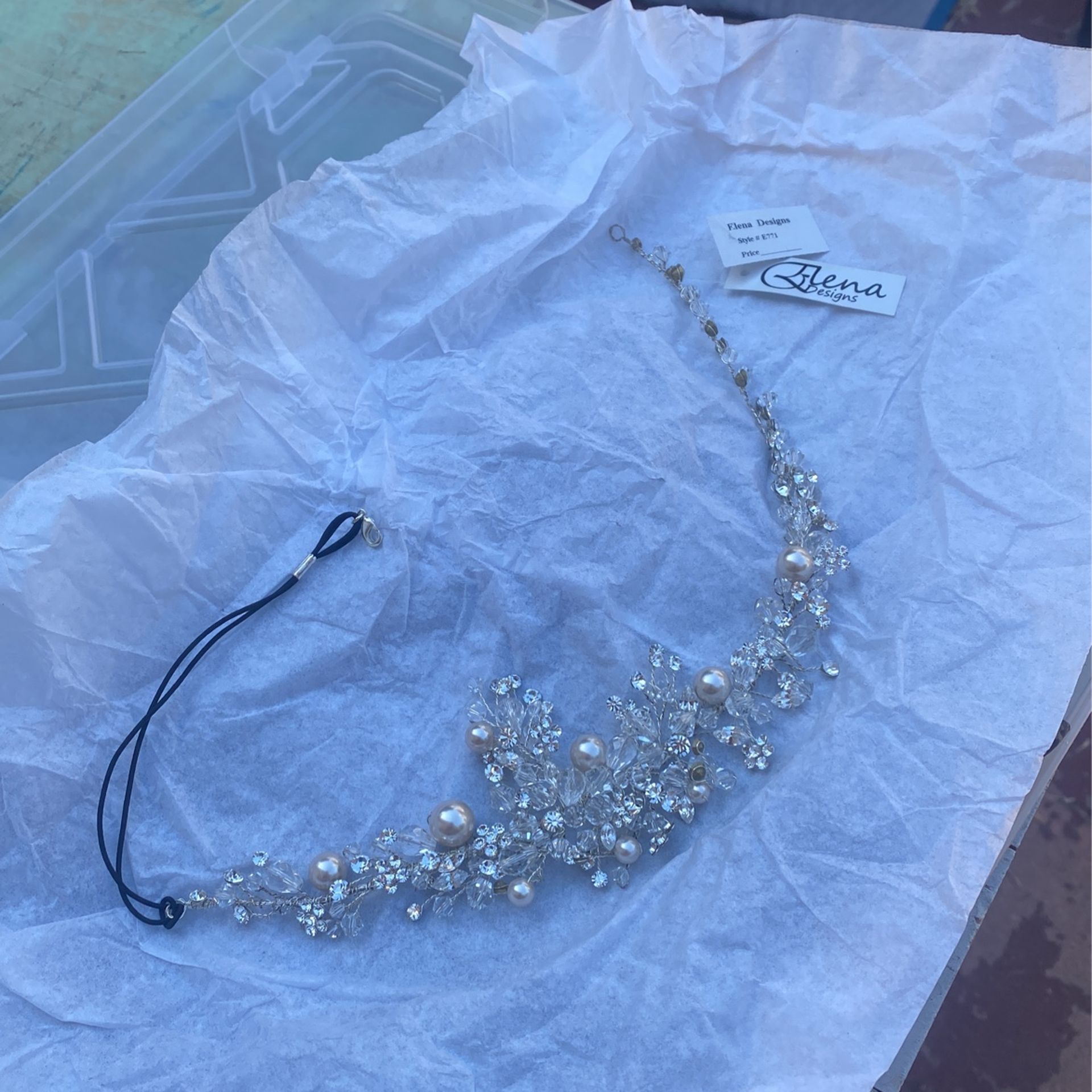 Jeweled Headband Elena Designs Tiara