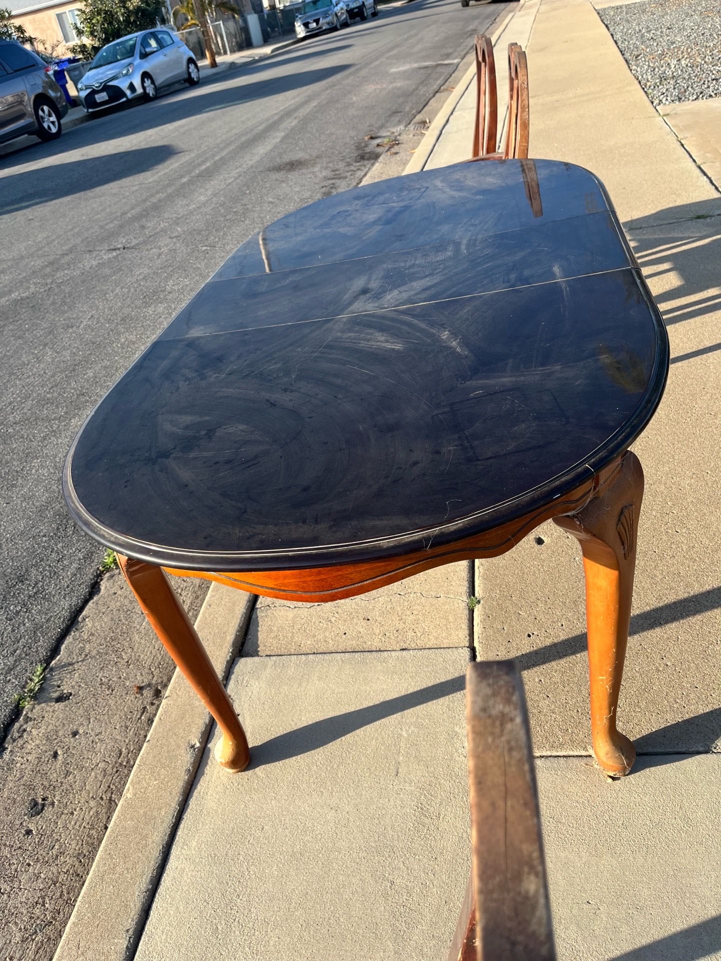 Free Dining table with chairs