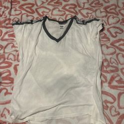 White T-Shirt from Victoria's Secret "Pink"