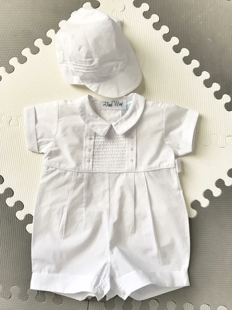 Baptism clothes 6 months baby