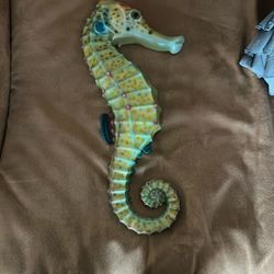 Sea Foam Green 3D Seahorse Decoration