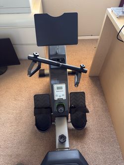 Magnetic Rowing Machine with LCD Monitor