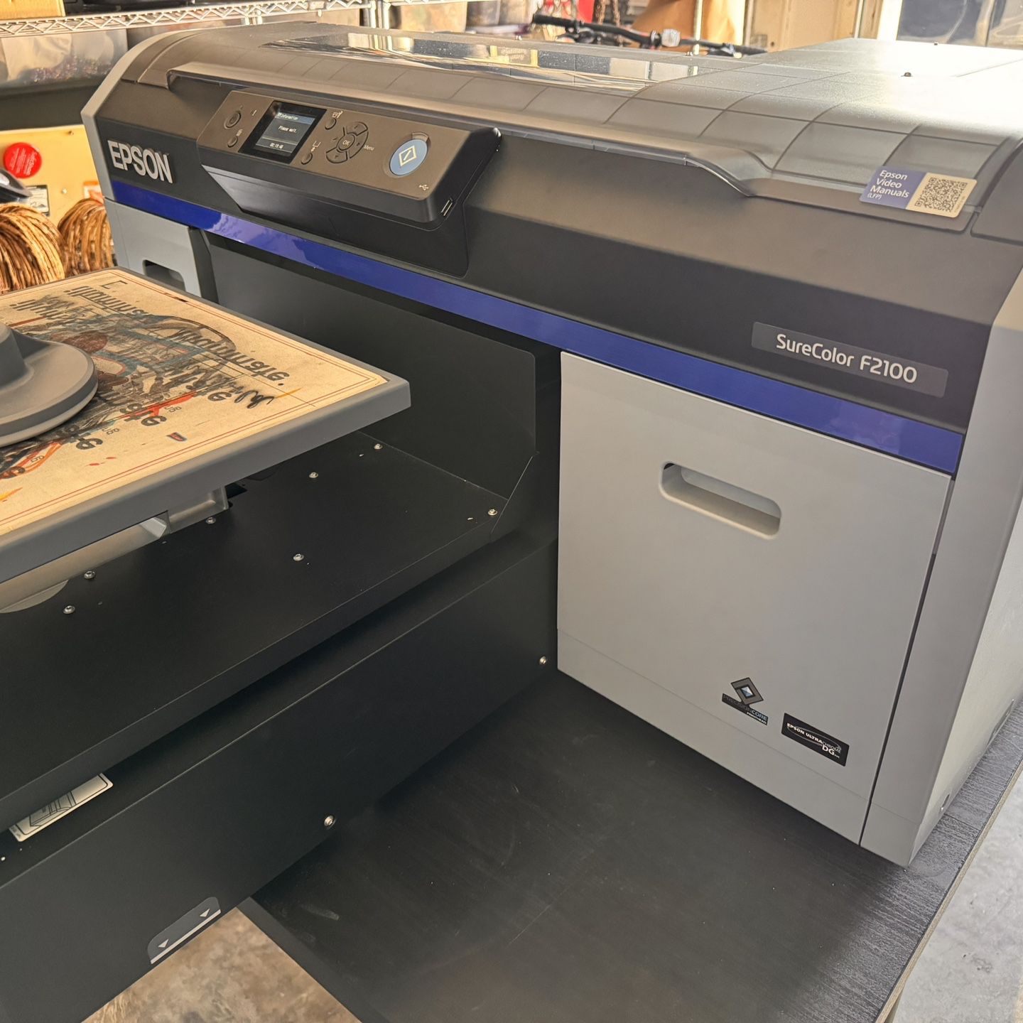 Epson F2100 DTG/DTF Bundle with Oven, Pretreater And More