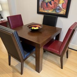 Dining Room Table And Four Chairs