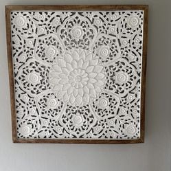 Large Wall Framed Medallion