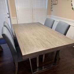 Gray Rooms To Go Dining Room Table And Coffee Table