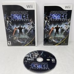 Star Wars The Force Unleashed Nintendo Wii Complete CIB