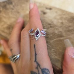 Amethyst Cubic Zirconia