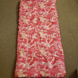 Pink Camo Sleeping Bag
