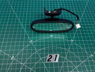 05-11 Mercedes R171 SLK350 SLK300 Interior Rear View Mirror Black Auto Dim OEM