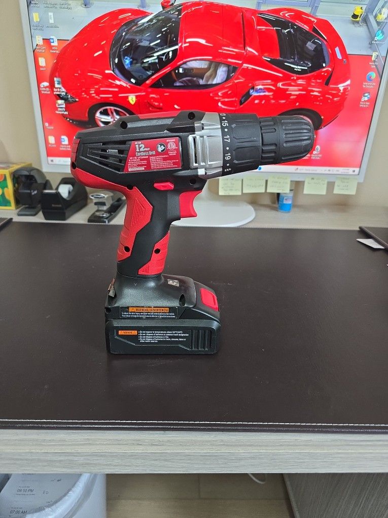 Ultra Steel Cordless Drill With Battery