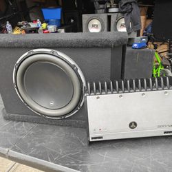 JL Audio W6 With JL Slash Amp
