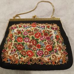 New Purse With Floral Design