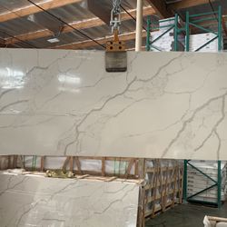 Calaccata White Prefab 110”x26” —$380.00+ Tax