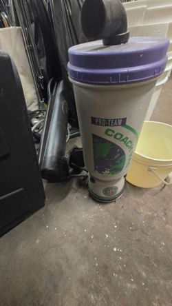 Back Pack Vacuum for Janitorial Work $20.00
