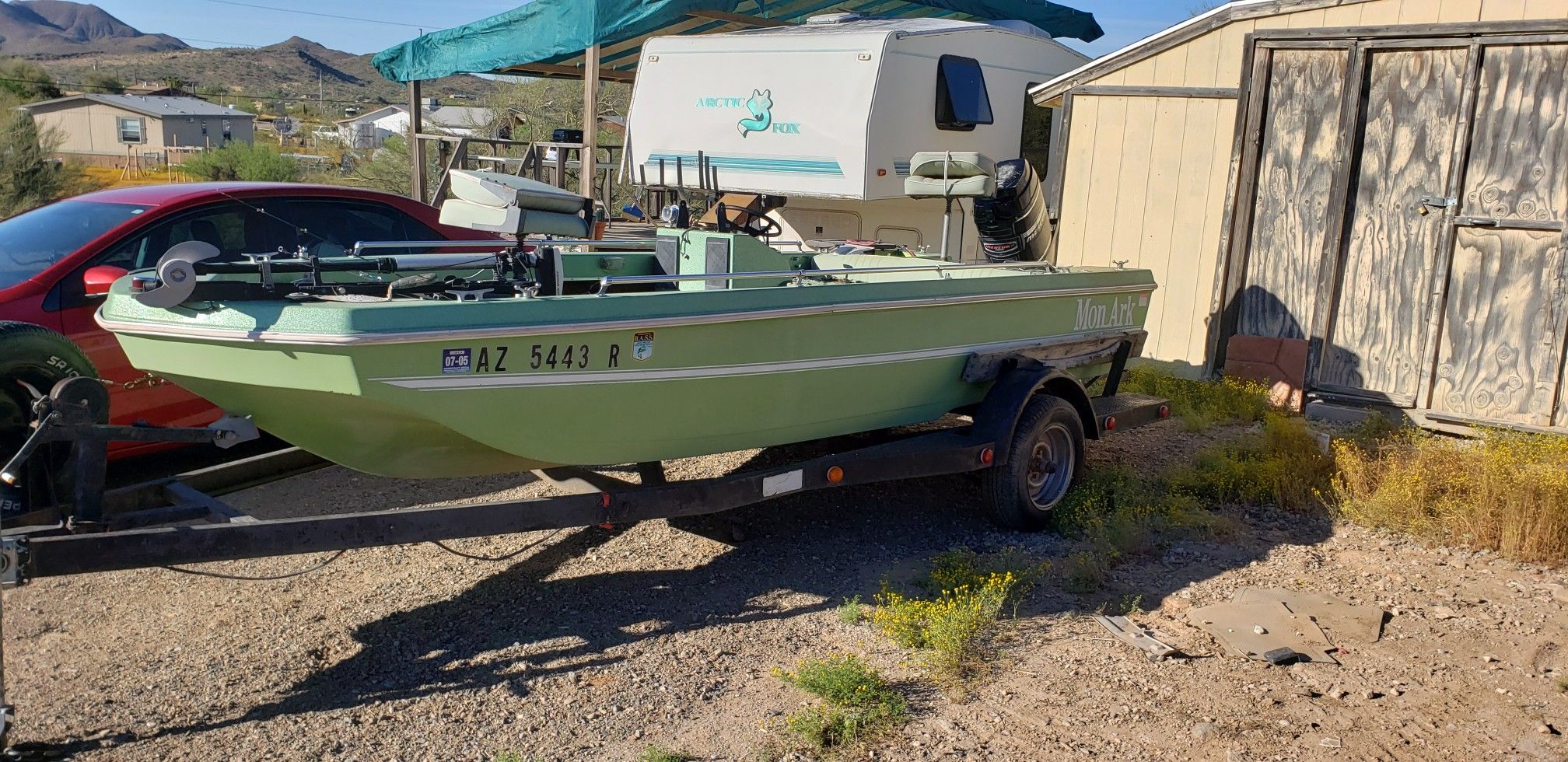 1975 Monark Bass boat..rare