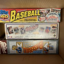 1990-92 Baseball Card Lot