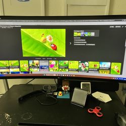 LG 35” UltraWide Curved Monitor 35BN75C-B (USB-C, QHD, IPS)