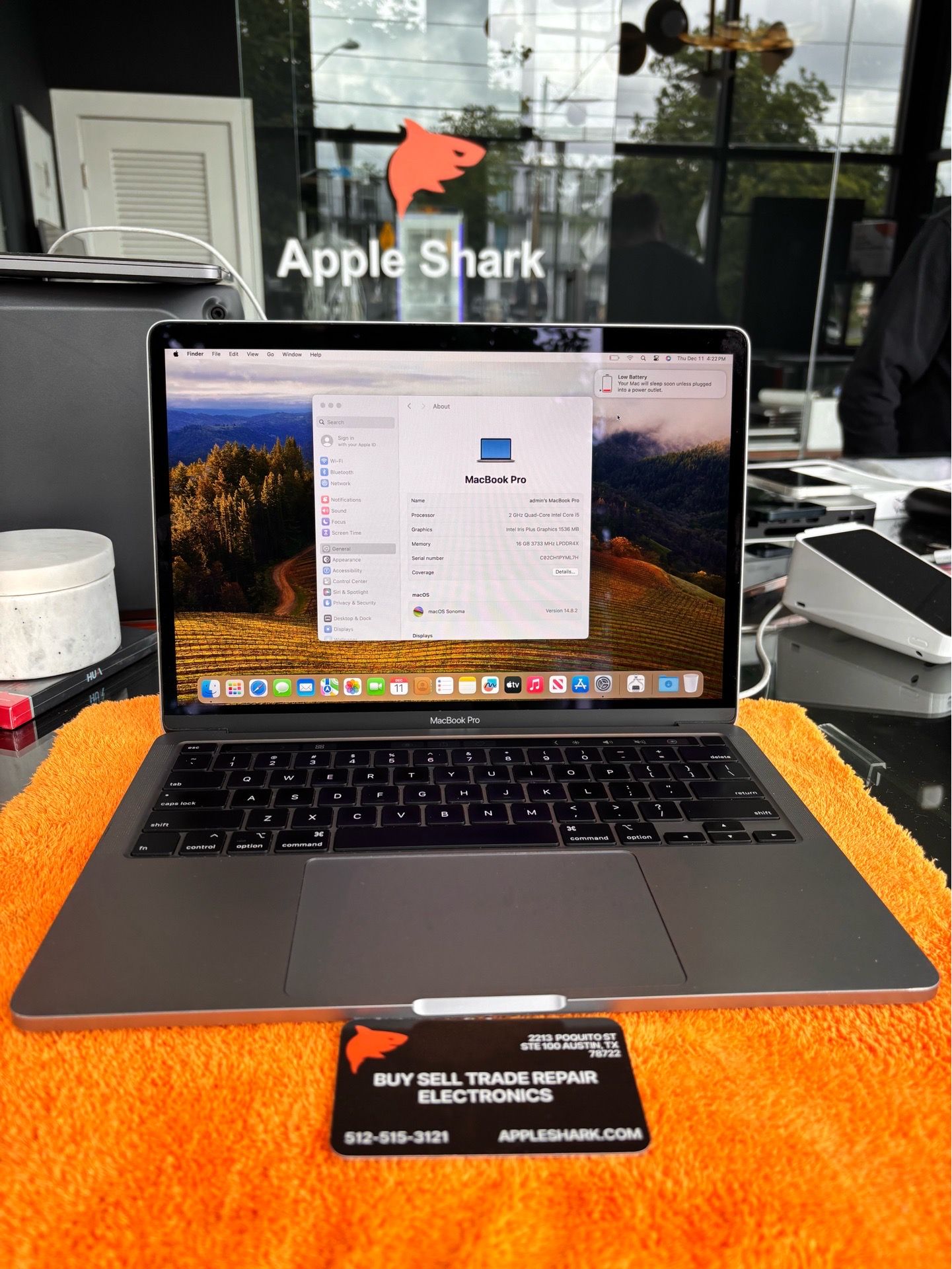 MacBook Pro 13” 2-Core i5 16GB RAM 512SSD! 90 Day warranty! We offer financing